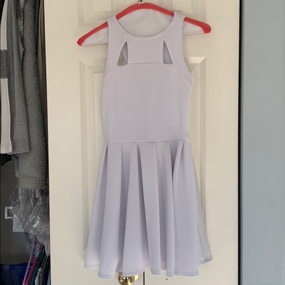 white dress